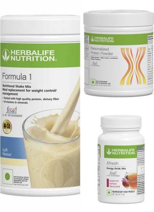 Herbalife Nutrition F1 SHAKE Kulfi , PP Powder 200 G , Afresh - Kashmiri Kahwa Protein Shake