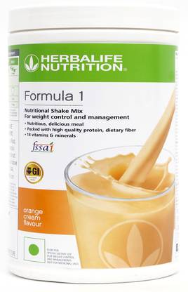 HERBALIFE Formula 1 Shake Orange Cream Flavor Protein Shake