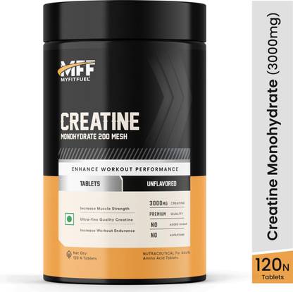 MyFitFuel Creatine Monohydrate 200 Mesh, 120 Capsule (3000mg) Creatine