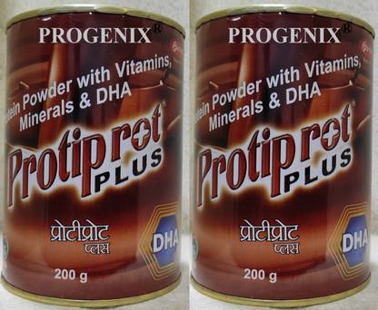 Progenix PROTIPROT PLUS DHA PROTEIN POWDER WITH VITAMIN B12 FOR BRAIN,JOINTS,MUSCLE,BODY Protein Blends