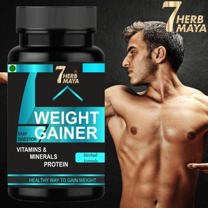 7Herbmaya Mass Gainers Capsule/Weight Gain/Muscle Building & Mass Gain Weight Gainers Weight Gainers/Mass Gainers