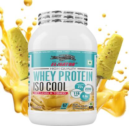Eligator ISO Cool Whey Isolate Whey Protein Powder for men High-Quality Post-Workout Whey Protein
