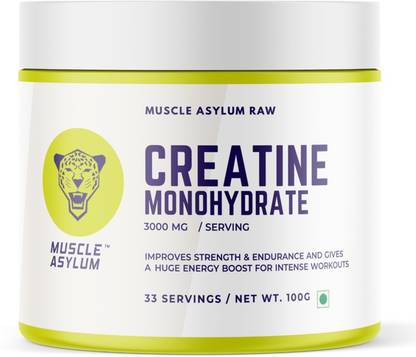 Muscle Asylum Micronized Creatine Monohydrate Powder 33 Serving Creatine