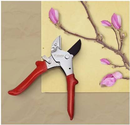 kraftseeds Professional Anvil Garden Pruner Shears Rust Resistance Anti Rust Blade Great Cutting Power Upto 16mm Pruning Brought to You by Kaft eeds Branch Pruner|Garden Bypass Pruning Shears, Tree Trimmers Secateurs, Hand Pruner Anvil Pruner