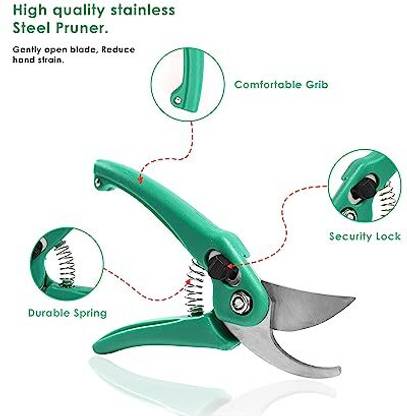 Retail basket Gardening Plant Cutter | Garden Pruner | Garden Scissors | Garden Shear gardening tool Ratchet Pruner