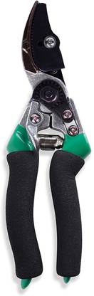 Sharpex Secateurs Bypass Pruning Shears with Safety Lock Bypass Pruner Professional Sharp Bypass Pruning Shears - Cut-&-Hold, Lightweight, Comfortable Bypass Pruner
