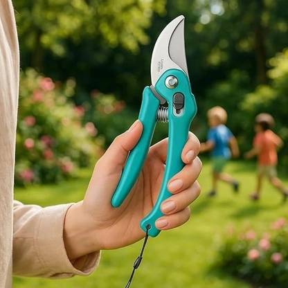 DeoDap Pruning Seeds, Flower Cutter and Grass Cutter Pruning Shears Flower Cutter & Grass Trimmer Tool Set for Gardening Bypass Pruner