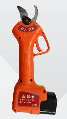 DEPK Cordless Electric Pruning Shears with 2000MAh Lithium Battery 5-6 Working Hours DEPK Bypass Pruner