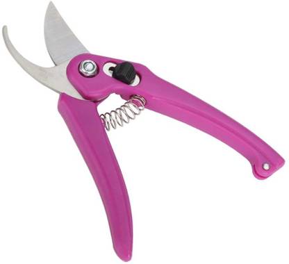 Lubaba Garden Pruners Scissor Flower, Leaf Cutter for Potted Plants with Safety Lock. Bypass Pruner