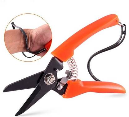 SunPro Garden Scissor Hand Pruner Scissor Flower Cutter Hand Pruner Flower Cutter Garden Tools Pruner Gardening Branch Design Garden Shears Hand Tool Pack of 1 Bypass Pruner