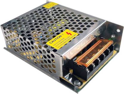 Divinext 12 Volt 5 Amp 60 Watt Power Supply Unit AC to DC Switch Mode Power Adaptor. 60 Watts Computer PSU with 5 SATA Cables