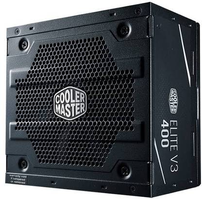 Rebfurbish Cooler Master Elite 400 V3 400Watt Rebfurbished Smps 400 Watts Computer PSU with 6 SATA Cables