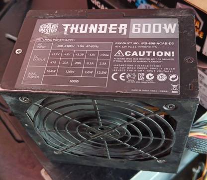 Dtech Cooler Master Thunder 600W 600 Watts PSU