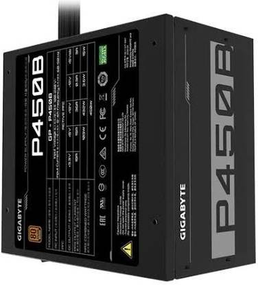 Rebfurbish Gigabyte P450B 450Watt 80+ Bronze Rebfurbished Smps 450 Watts Computer PSU with 6 SATA Cables