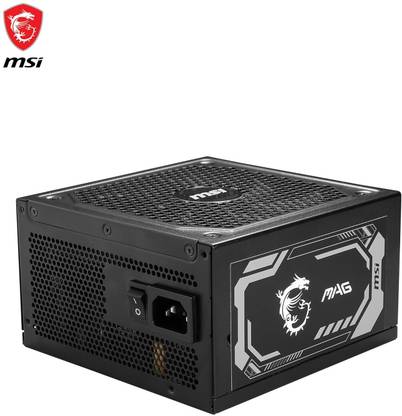 MSI MAG A1000GL PCIE5 1000W, 80 Plus Gold 1000 Watts Computer PSU with 12 SATA Cables