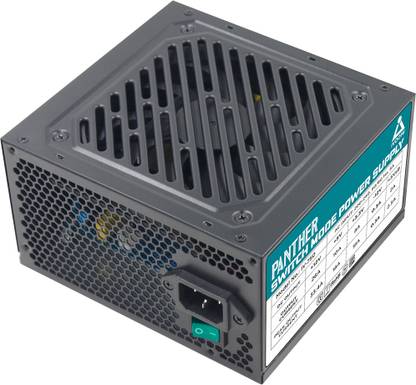 iVoomi Panther Gaming Power Supply SMPS 600 Watts Gaming PSU with 4 SATA Cables