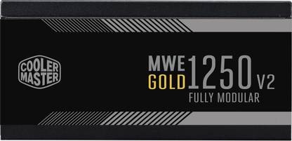 COOLER MASTER MWE 1250 Gold V2 Power Supply Fully Modular ATX3.0 Version 80Plus Gold Certified 1250 Watts Gaming PSU with 6 SATA Cables