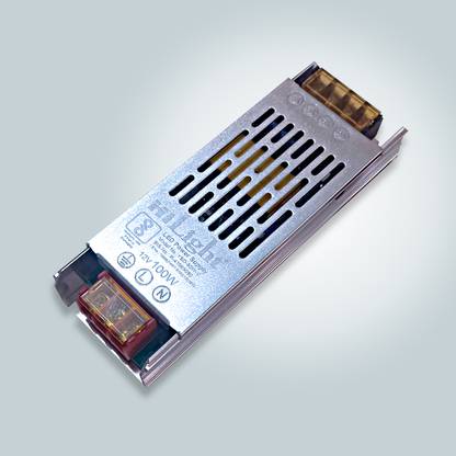 Hilight 12V 100W (SLIM) SMPS for LED Strip, CCTV, Neon Sign & Other Indoor Lighting 100 Watts PSU
