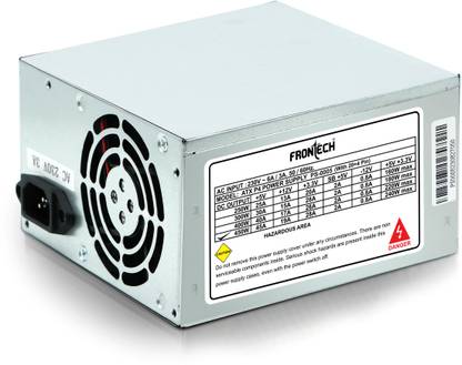 Frontech PS-0005 SMPS Compliant with ATX 12V, 20/24 Pin Power Supply Unit 450 Watts PSU