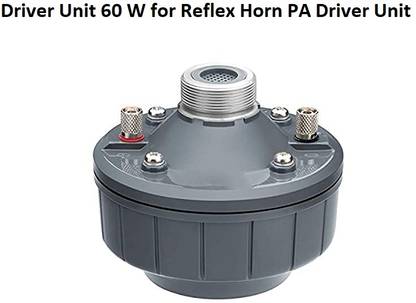 KH Driver Unit 60 W for Reflex Horn PA Driver Units for Power, Punch & Clarity Indoor, Outdoor PA System