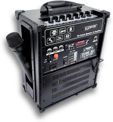 Superior ™New Series P.A. Amplifier| Guitar Amplifier| Karaoke|Bluetooth|AUX| Professional P.A. Amplifier with UHF Wireless Mic |Karaoke|40 Watts|Bluetooth Indoor, Outdoor PA System