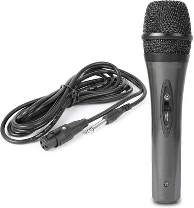 BALRAMA Dynamic Cardioid XLR Unidirectional Microphone for Solo Vocals & Karaoke EAS-111 Karaoke Vocal Sound Microphone with 1.5m Xlr Cable Singing Mic Cardioid Studio Indoor, Outdoor PA System