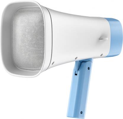 Primate Handheld Megaphone with Siren, Microphone & Rechargeable for Outdoor EventsA335 Megaphone Portable Megaphone Siren Loudspeaker Function &Long Battery Backupd335 Outdoor PA System