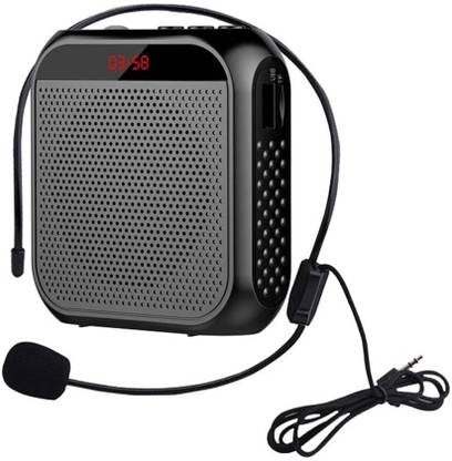 J3G Portable Voice Enhancer Voice Amplifier with Headset Mic Outdoor, Indoor PA System