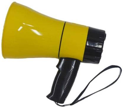 imaxx pro 75 W bluetooth HD Megaphone with Gyatri Mantra and dog Sound- yellow Outdoor PA System