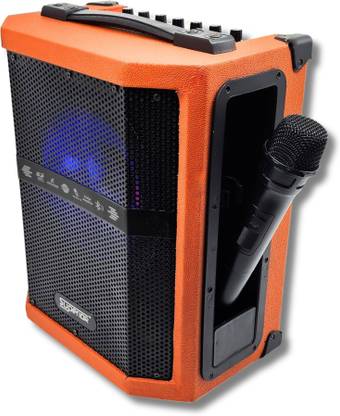 Superior ™ C-30 New Orange/Black Color Guitar Amplifier Series with R.G.B Led Lights OR.BL-C30 Indoor, Outdoor PA System