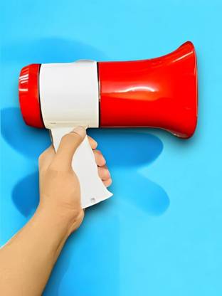 3BAAN A52 Mic14 MIC Megaphone Speaker Portable Horn Recorder Player A52 Mic14 MIC Megaphone Speaker Portable Horn Recorder Player Indoor, Outdoor PA System