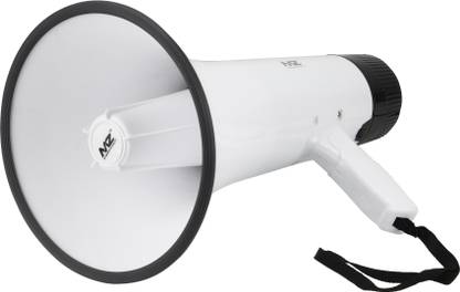 MZ MIC19 (HANDHELD RECHARGEABLE MEGAPHONE) with Recording BLUETOOTH/USB Multi Siren Indoor, Outdoor PA System