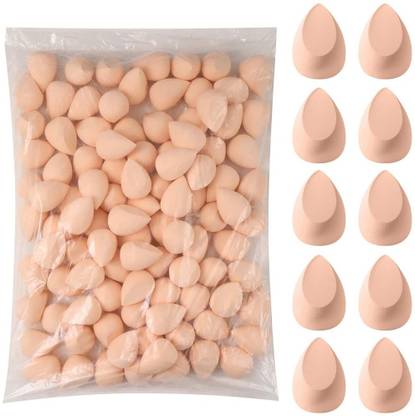 DAIMANPU 100 Pcs Beauty Blender Puffs, Reusable Washable, soft and twisting Bloating
