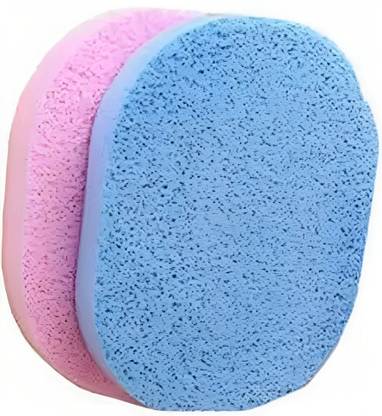 Elecsera 2pcs Facial Natural Soft Cleansing Sponge