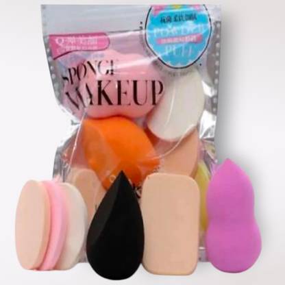 Deeparth 6 in 1 makeup sponge and makeup Puff set for make up