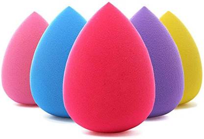 GOLD MAX Mini Beauty Blenders for Makeup | Flawless Versatile Usage PACK OF 5