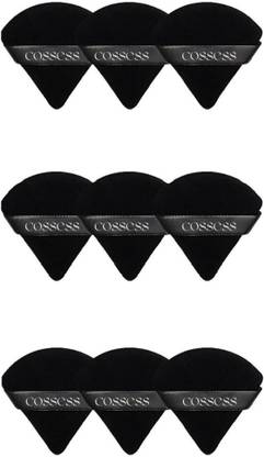 Cossess pack of 9 Triangle Makeup Puff Powder Puff Face Sponge