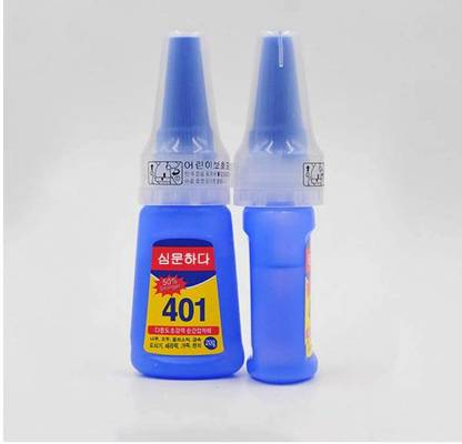 KIRA Nail Art 20g - Bottle 401 Rapid Fix Handmade Adhesive Quick Dry clear, pack of 1