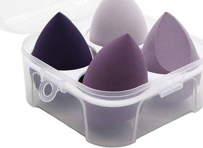 Liptick Wash it warm in winter use blander puff pack of 4