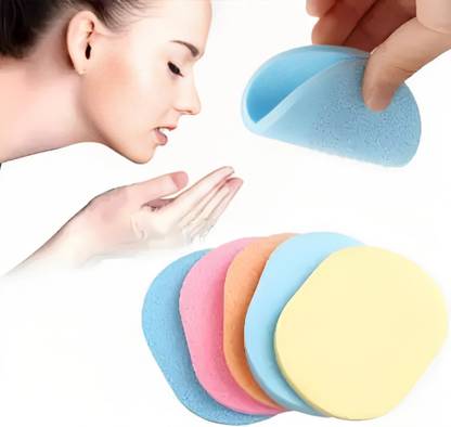 ShopCircuit Face Pack Cleaning Puff Washing Facial Cleansing Pad Sponge