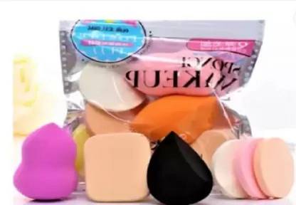 Liptick 6in1 Makeup Sponge Puff Pack - Soft
