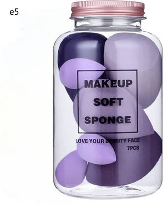 Morbee Beauty Makeup Sponge 7pcs Puff Teardrop Blender Foundation Sponge e5