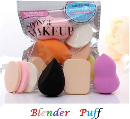 J & F Hinshitshu Professional Makeup Blender Puff ( 6 in 1 )