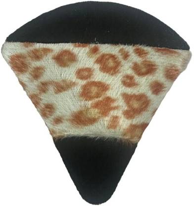 PNF PROFESSIONAL Pure Cotton Makeup Triangle Powder Puff Loose Powder Makeup Puff TIGER, T2 - BIG