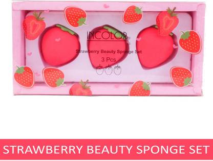 INCOLOR Strawberry Shape Makeup Beauty Blender/Sponge