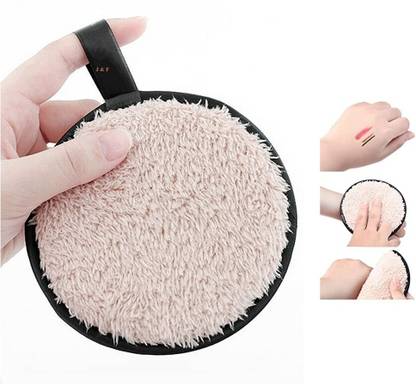 J & F Super Quality Soft Cleansing Puff ( Washable , Reusable & Multi-Purpose )