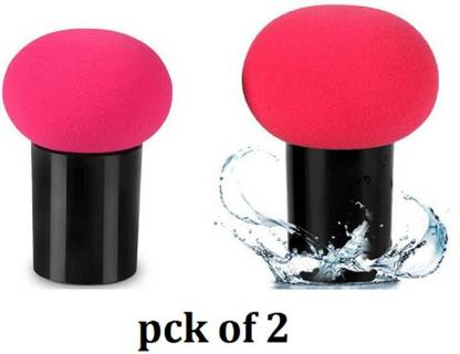 Vancefame Makeup Puff with Handle Case for Dry Wet Use Liquid, Creams