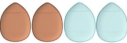 feelhigh 04 Mini Finger Powder Puff Mini Makeup Sponge Puff for Foundation Concealer
