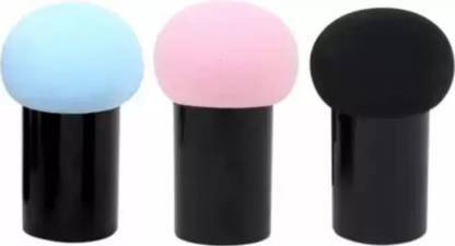 Earthcon Mushroom Head Beauty Blender Soft Powder Puff With Storage Case For Makeup
