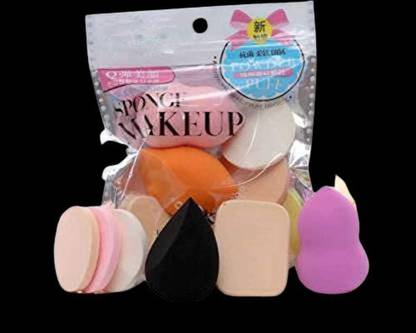 PARIVRIT Women Beauty blender Sponge 6 In 1 Puffs